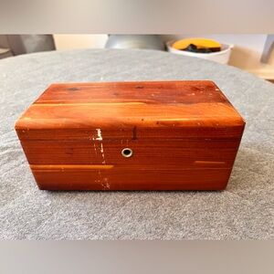 Antique 1950s LANE miniature Cedar Chest Altavista, Va Maxwell Bros & Hall